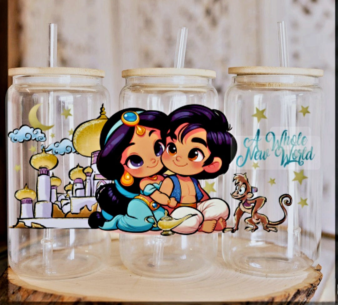 A Whole New World - UVDTF wrap for cups/hard surfaces sticker