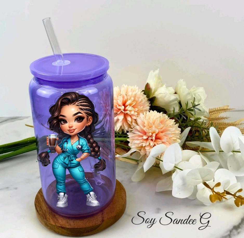 Pretty Nurse #1 - UVDTF Decal for cups/hard surfaces sticker