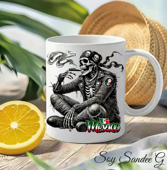 Mexican Biker Guy - UVDTF Decal for cups/hard surfaces sticker