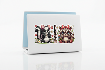 Fluff Off - UVDTF Wrap for cups/hard surfaces sticker
