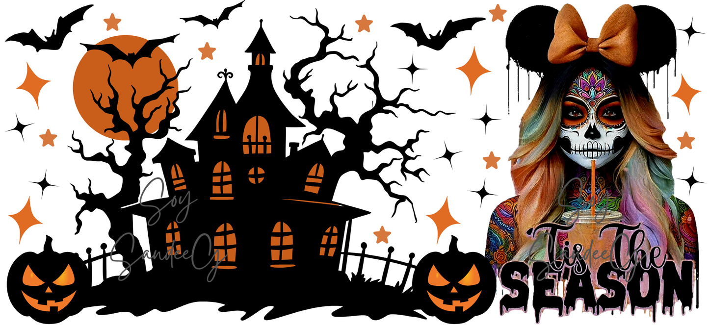 Spooky Season - UVDTF Wrap for cups/hard surfaces sticker