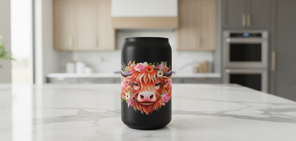 Highland Cow #1 - UVDTF Wrap for cups/hard surfaces sticker