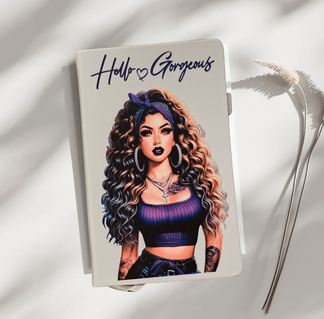 Journal - White Lined Hardback Cover