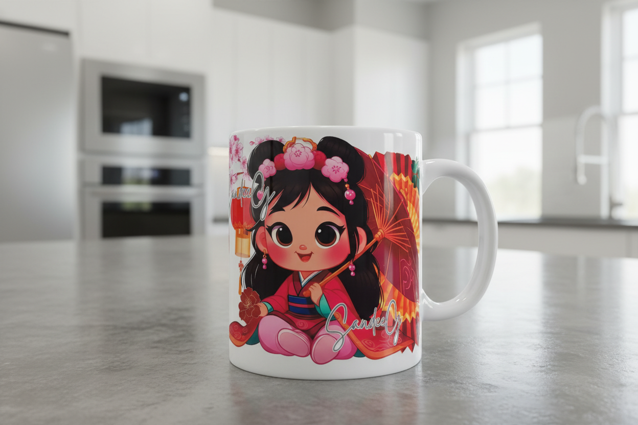 Envoltura UVDTF de Mulan