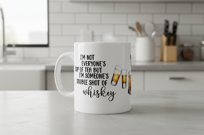 Double Shot of Whiskey - UVDTF Wrap for cups/hard surfaces sticker