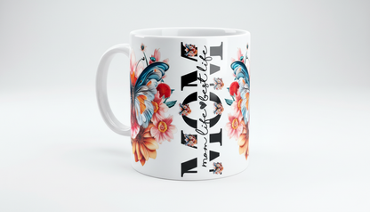 Manta UVDTF con diseño de mariposas de color verde azulado para mamá