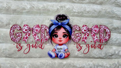 God Is Good - UVDTF Wrap for cups/hard surfaces sticker