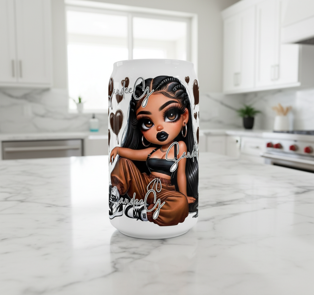 Latina Cutie #2 - UVDTF Decal for cups/hard surfaces sticker