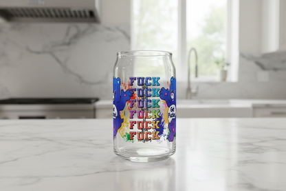 Get F*cked Naughty Bear - UVDTF wrap for cups/hard surfaces sticker