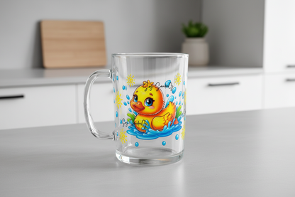 Yellow Rubber Duckie - UVDTF Wrap for cups/hard surfaces sticker