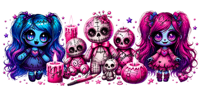 Voodoo Cuties - UVDTF Wrap for cups/hard surfaces sticker