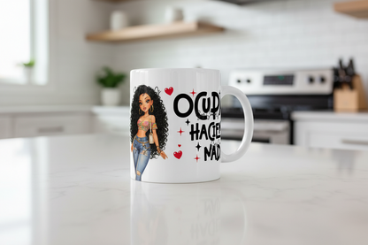 Ocupada Haciendo Nada - UVDTF Wrap for cups/hard surfaces sticker