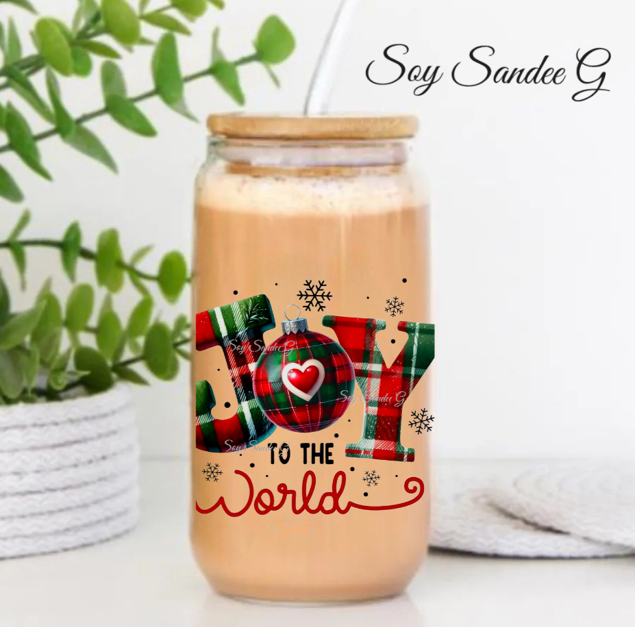 Joy to the World - UVDTF Decal for cups/hard surfaces sticker