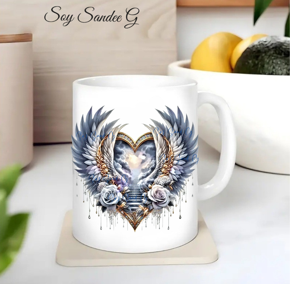 Calcomanía UVDTF con calavera de azúcar y bandera mexicana