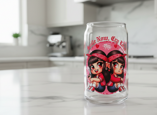 Smile Now Cry Later - UVDTF Wrap for cups/hards surfaces sticker