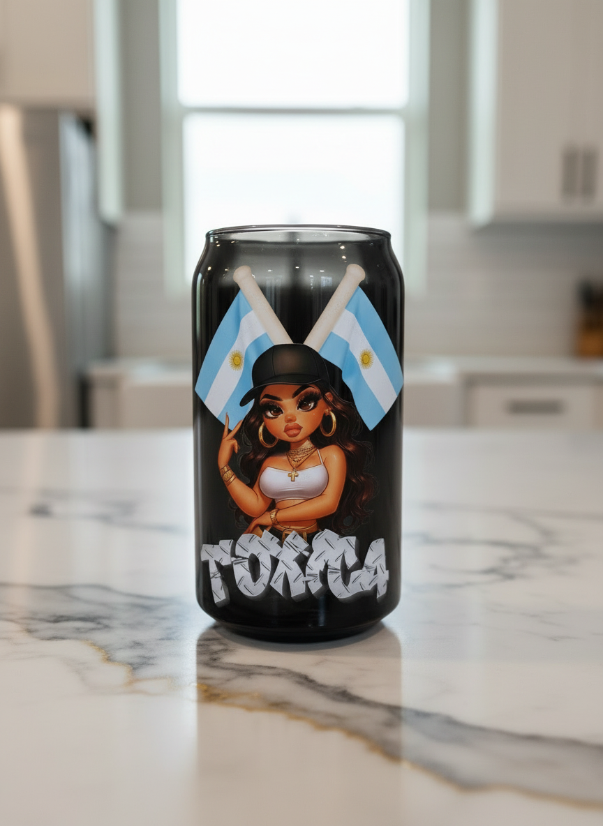 Calcomanía La Argentina Tóxica UVDTF