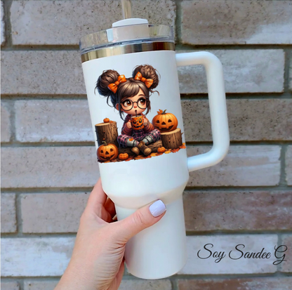 Pumpkin Cutie - UVDTF Decal for cups/hard surfaces sticker