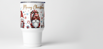 Merry Christmas Red Gnomes - UVDTF Wrap for cups/hard surfaces sticker