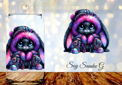 Punk Bunny - UVDTF Decal for cups/hard surfaces sticker