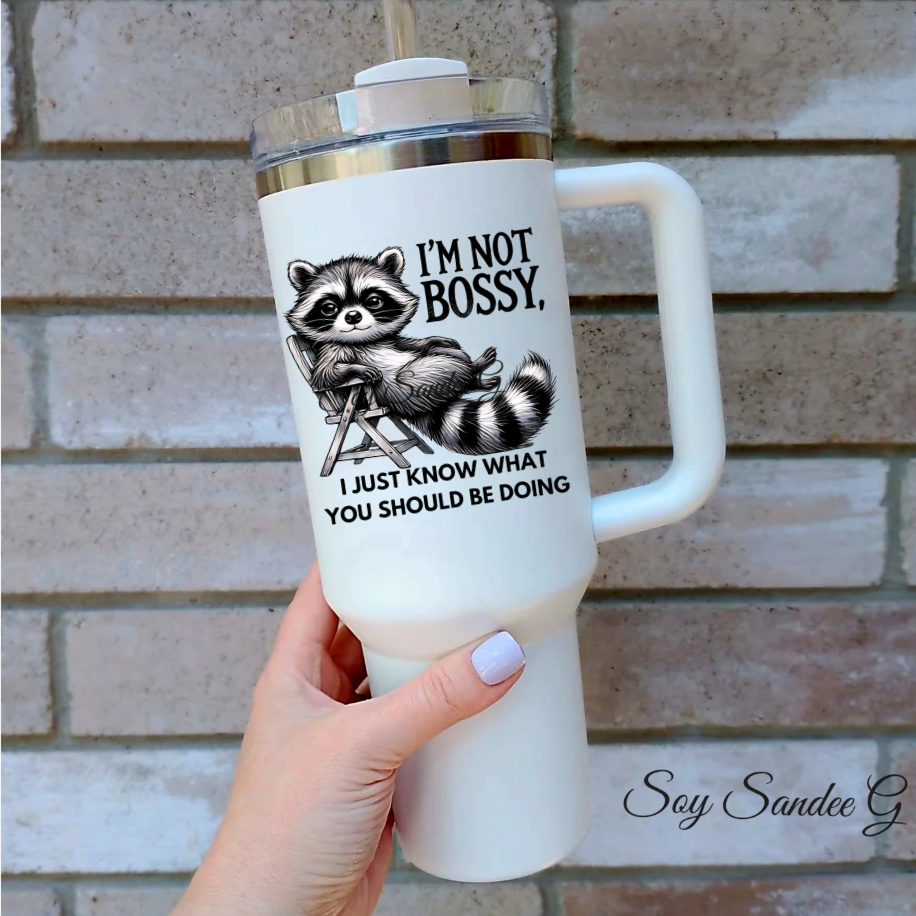 I'm Not Bossy - UVDTF Decal for cups/hard surfaces sticker