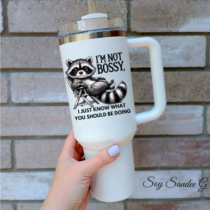 I'm Not Bossy - UVDTF Decal for cups/hard surfaces sticker