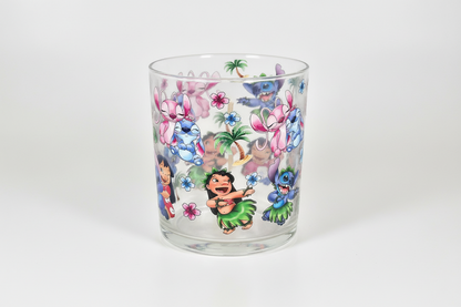 Stitch Luau - UVDTF Wrap for cups/hard surfaces sticker