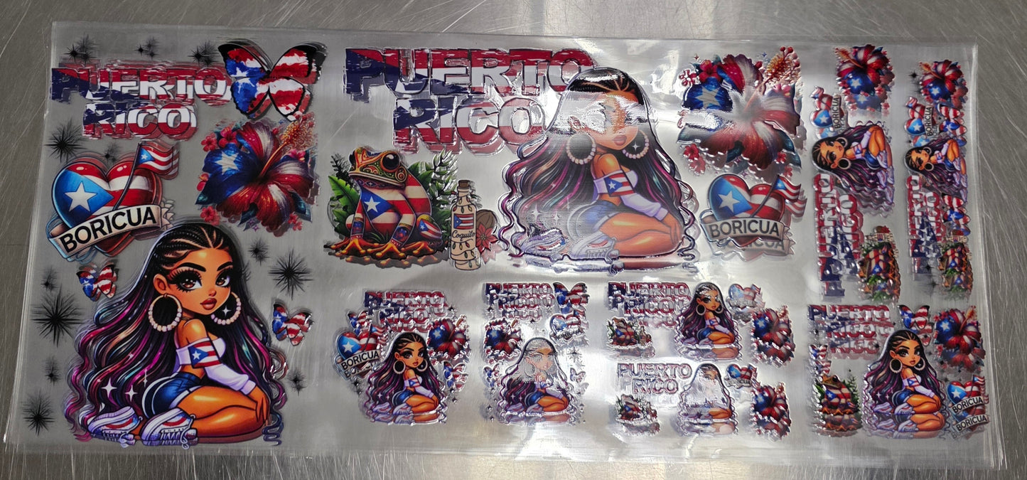 8 in 1 - UVDTF Wraps Stickers Set
