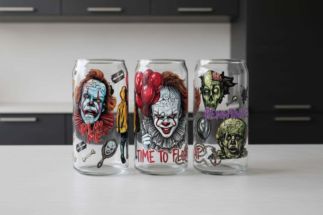 Pennywise - UVDTF Wrap for cups/hard surfaces sticker
