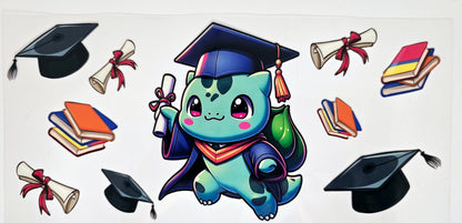 Cute Monster Grad - UVDTF wrap for cups/hard surfaces sticker
