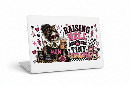 Raising Hell - UVDTF Wrap for cups/hard surfaces sticker