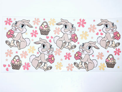 Bunny with Baskets UVDTF wrap