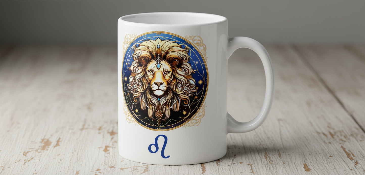 Leo - UVDTF Wrap for cups/hard surfaces sticker