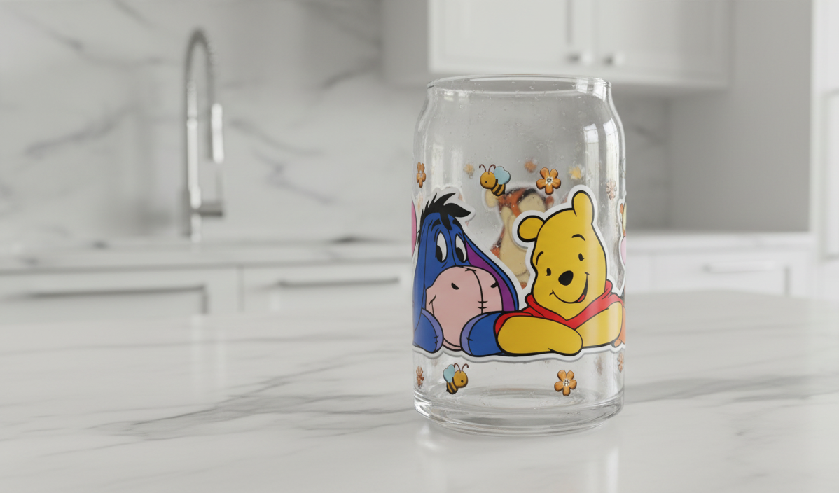 Pooh & Friends - UVDTF Wrap for cups/hard surfaces sticker