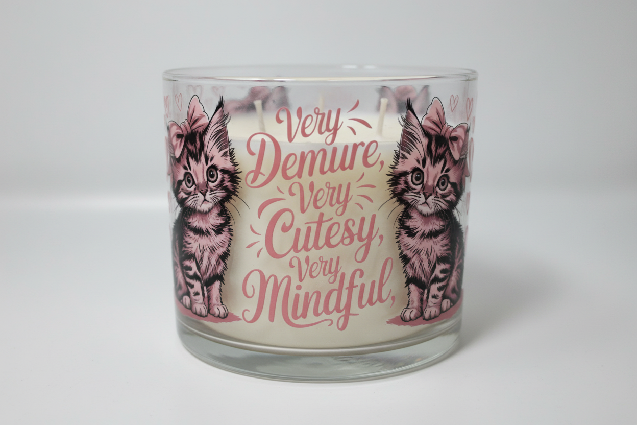 Envoltura UVDTF con cabeza de unicornio