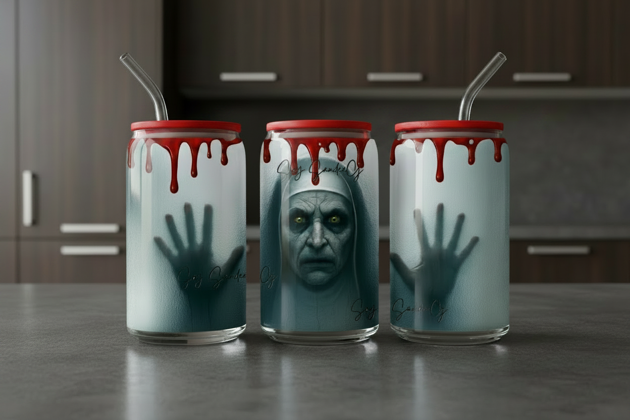 Nun - UVDTF Wrap for cups/hard surfaces sticker