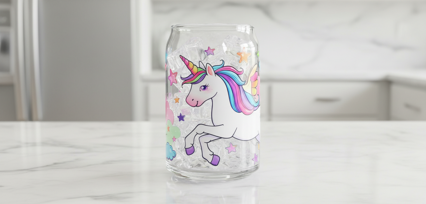 Unicorn - UVDTF Wrap for cups/hard surfaces sticker