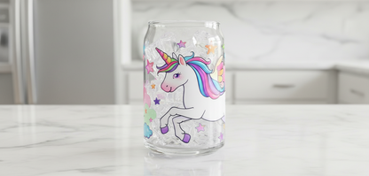 Unicorn - UVDTF Wrap for cups/hard surfaces sticker