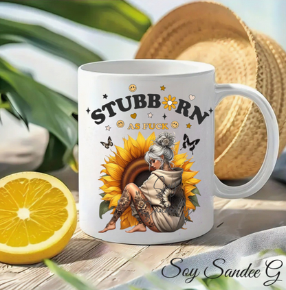 Stubborn - UVDTF decal for cups/hard surfaces sticker