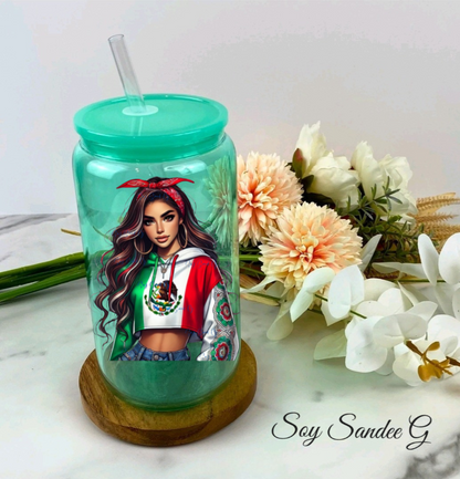 Sexy Mexican Latina #1 - UVDTF Decal for cups/hard surfaces