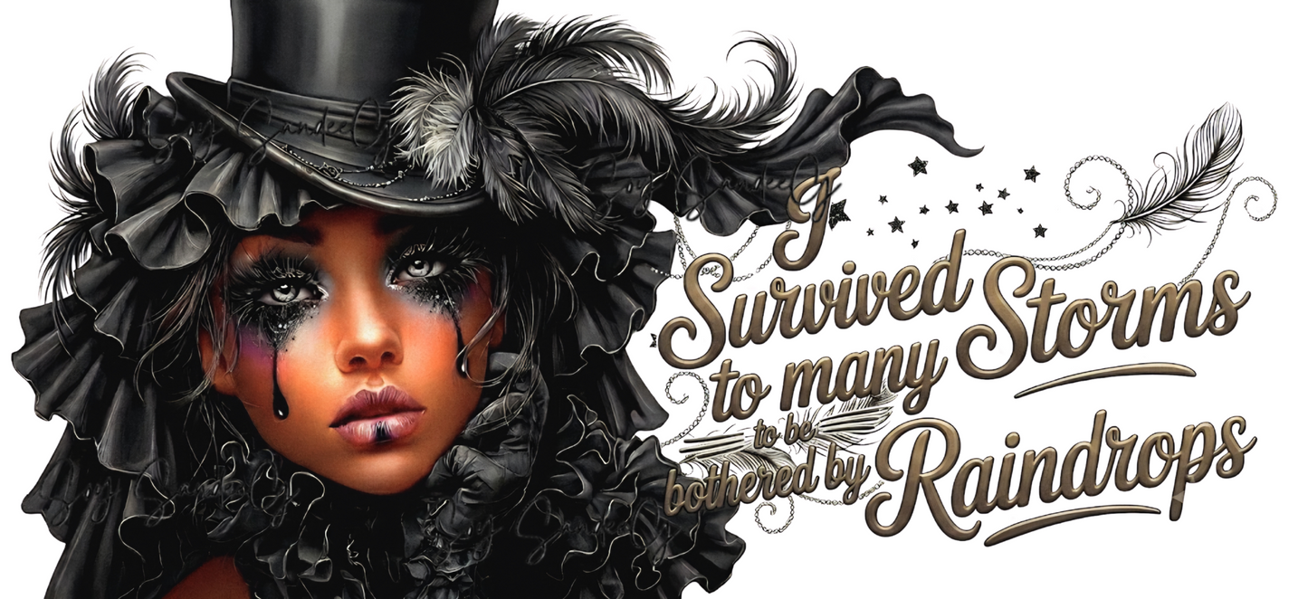 I Survived - UVDTF wrap for cups/hard surfaces sticker