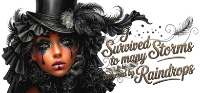 I Survived - UVDTF wrap for cups/hard surfaces sticker