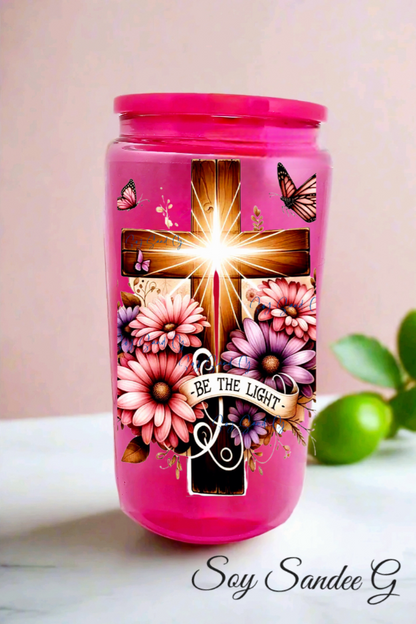 Be the Light Cross - UVDTF Decal for cups/hard surfaces sticker