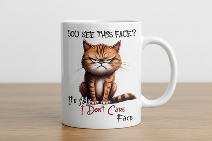 ¿Ves esta cara? Calcomanía UVDTF