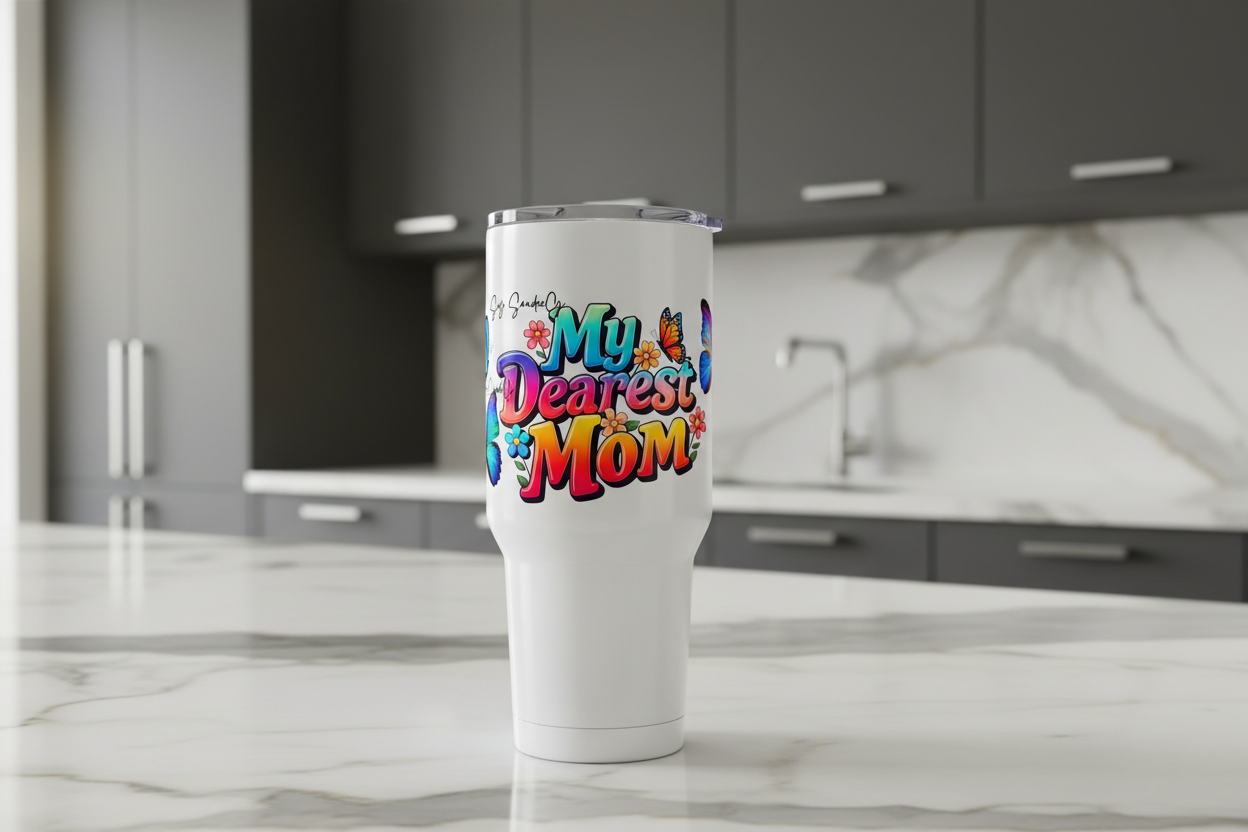 My Dearest Mom - UVDTF wrap for cups/hard surfaces sticker