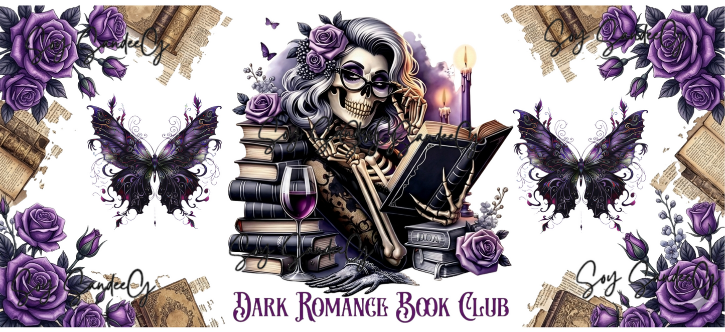 Dark Romance Book Club - UVDTF wrap for cups/hard surfaces sticker