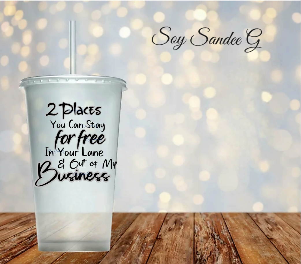 Out of my Business - UVDTF Decal for cups/hard surfaces sticker