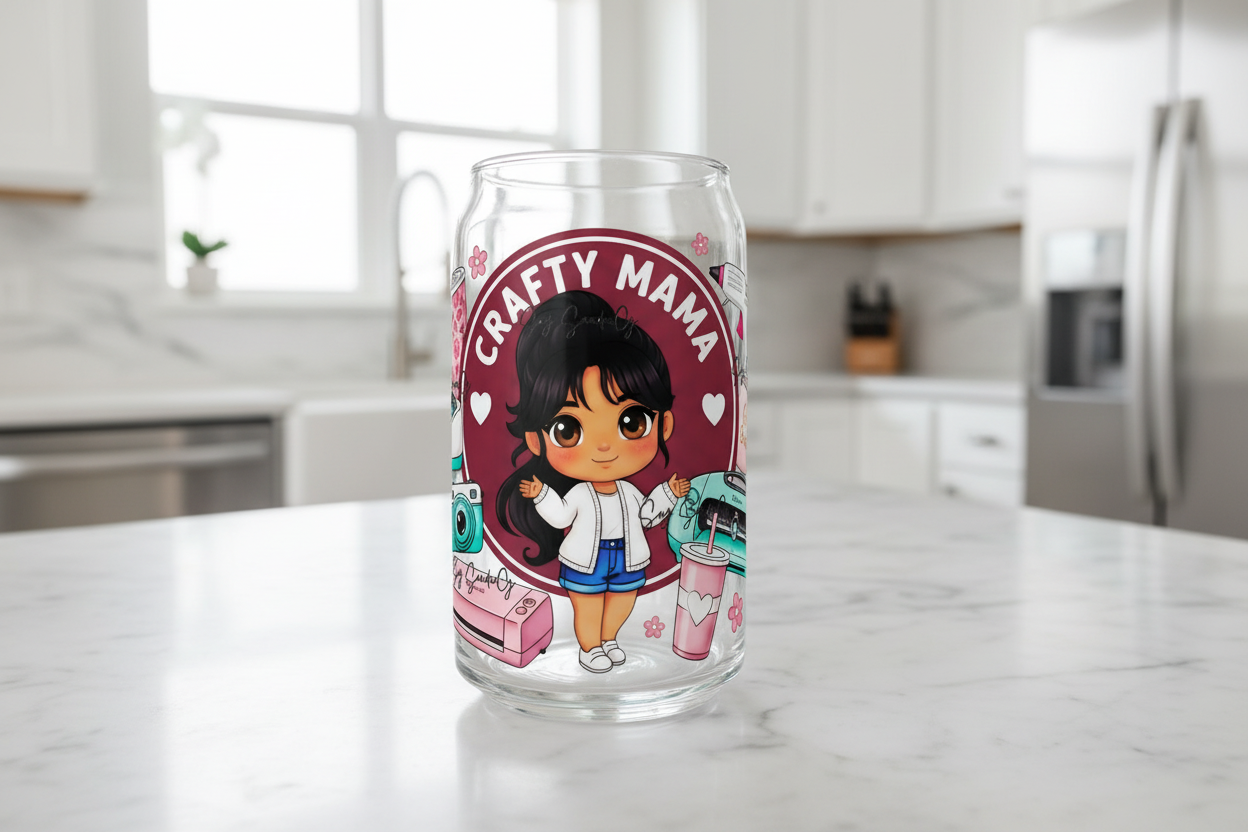 Crafty Mama - UVDTF Decal for cups/hard surfaces sticker