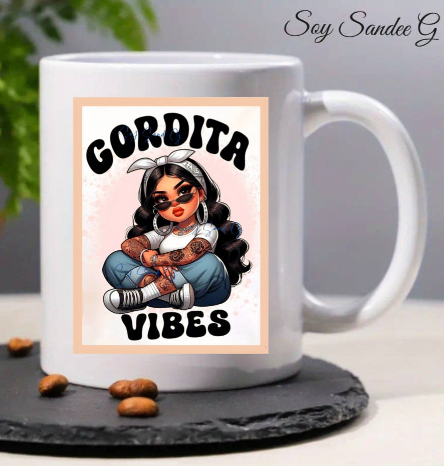 Gordita Vibes - UVDTF Decal for cups/hard surfaces sticker