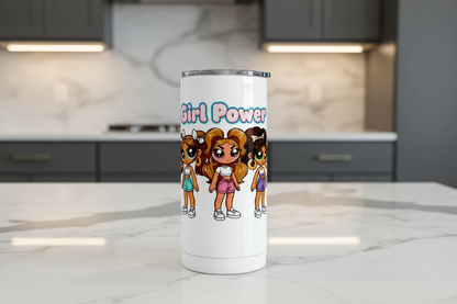 Puff Girl Power  - UVDTF Decal for cups/hard surfaces sticker