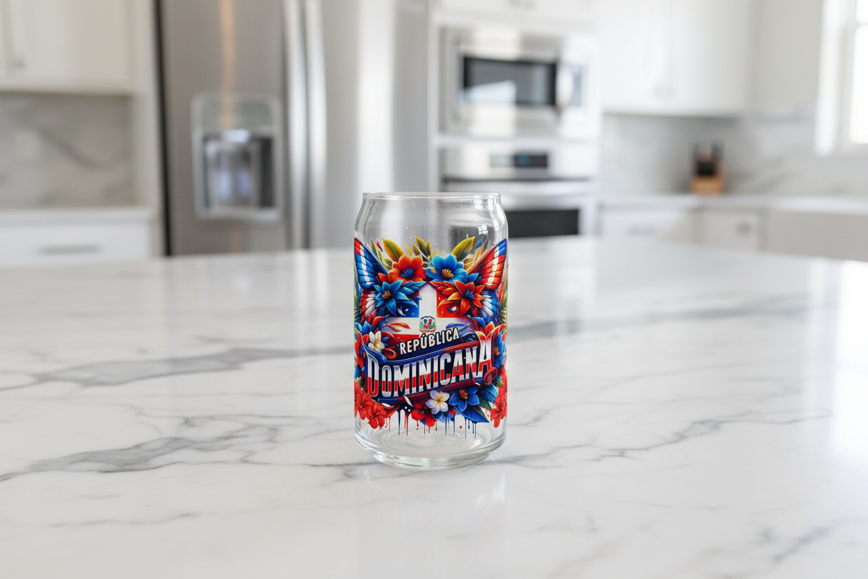 República Dominicana #2 - UVDTF Wrap for cups/hard surfaces sticker